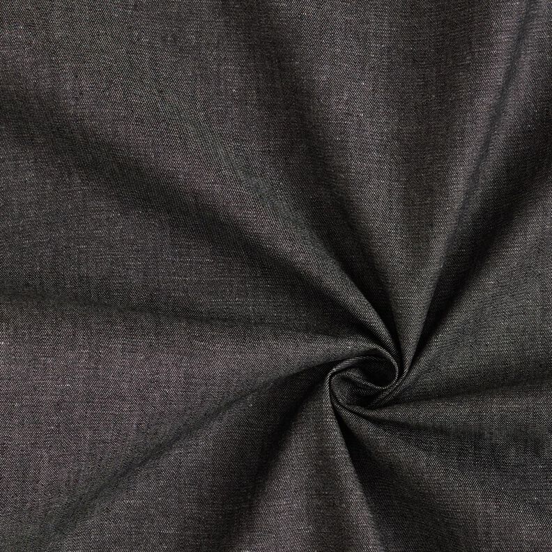 bomullsdenim tunn – svart,  image number 1
