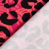 French Terry Sommarsweat lejon och blommor – pink/brandgul,  thumbnail number 4