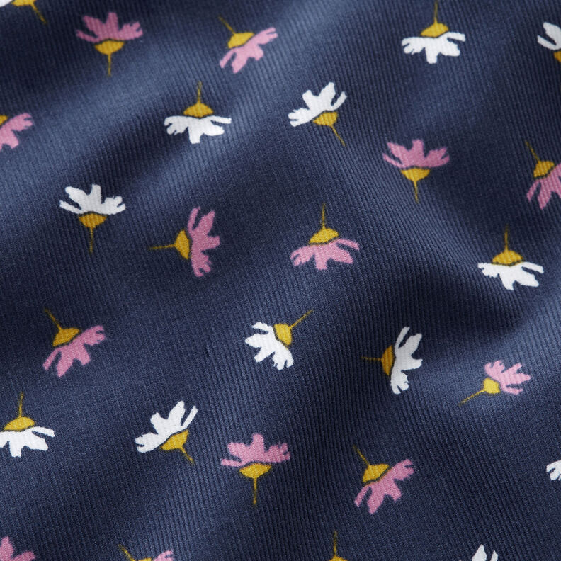 Babymanchester Små blommor – marinblått,  image number 2