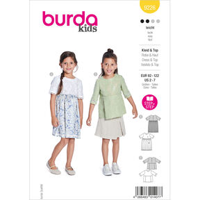 Klänning | Burda 9226 | 92-122, 