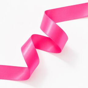 Satinband [15 mm] – intensiv rosa, 