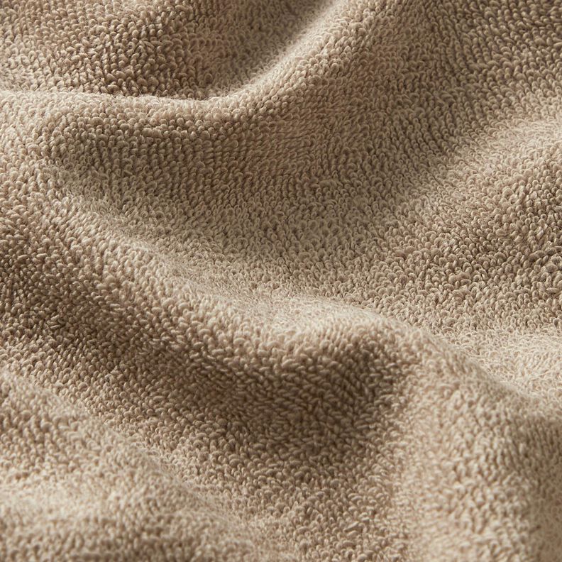 Frottétyg Stretch Enfärgat – beige,  image number 2