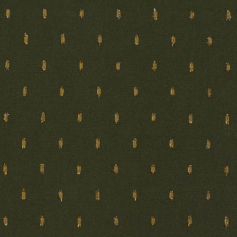Viskostyg glitterdroppar – mörkgrön,  image number 1
