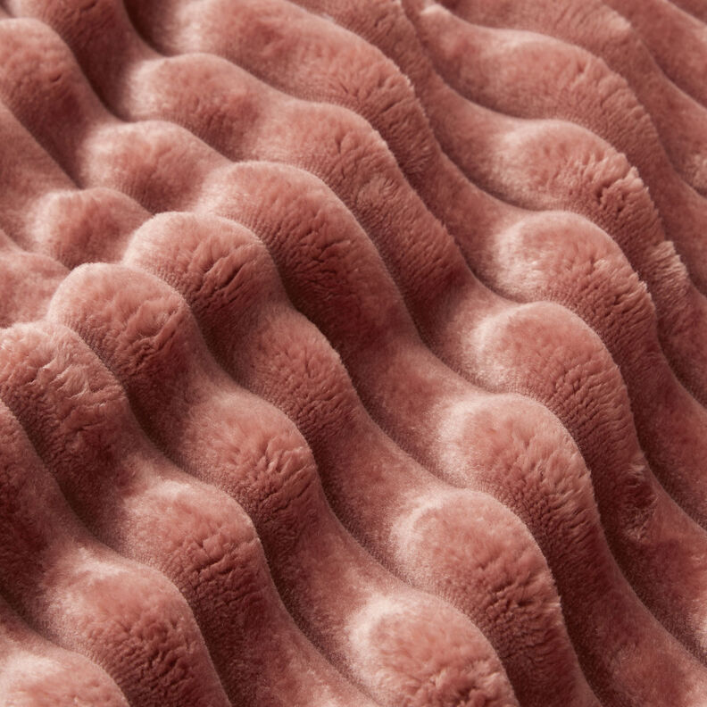 Stoppningstyg Pälsränder – gammalt rosa,  image number 3