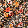 Crêpe chiffong blomsterhav – svart,  thumbnail number 4