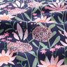 Bomullspoplin Stora ängsblommor Digitaltryck | Poppy Fabrics – nattblå,  thumbnail number 2