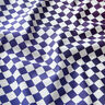GOTS Bomullspoplin Schackrutigt färggradient | TCC x LOOKS by Wolfgang Joop – indigo/burgunder,  thumbnail number 3