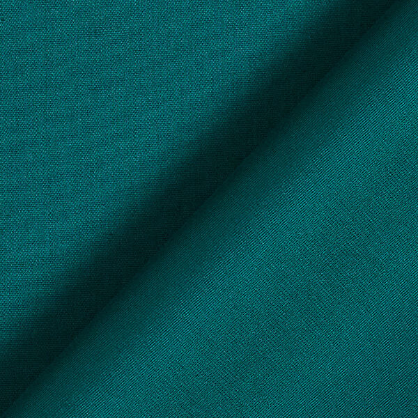 stretch poplin enfärgat – petrol, image number 3