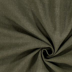 Linnetyg ramie mix stonewashed, kraftig kvalitet – mörk furu, 