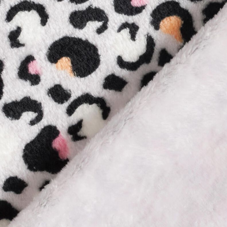 Mysfleece Leopardmönster – dimgrå, image number 4