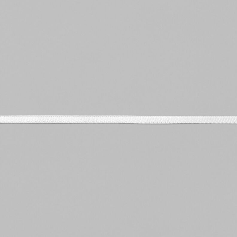 Satinband [3 mm] – vit,  image number 1
