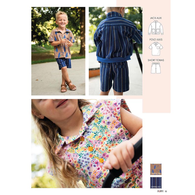 Poppy Tidning 26 | Poppy Fabrics &ndash; kr&auml;m,  image number 8