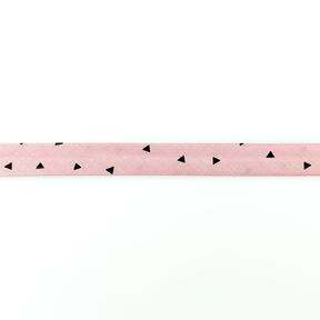 Snedslå Trianglar [20 mm] – rosa/svart, 