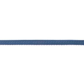 Elastistiskt infattningsband Spets [12 mm] – jeansblå, 