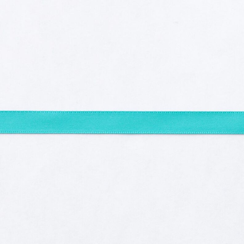 Satinband [9 mm] – aquablå,  image number 1
