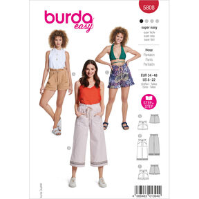 Byxor | Burda 5808 | 34-48, 