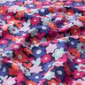Bomullsjersey Färgglada blommor | Poppy Fabrics – nattblå,  thumbnail number 2