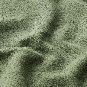 Bomull Sweat Frotté fleece – oliv, 