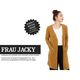 FRAU JACKY - cardigan med påsydda fickor, Studio Schnittreif  | XS -  XXL,  thumbnail number 1