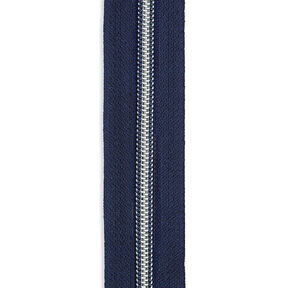 Ändlös dragkedja [5 mm] Metall | Prym – marinblått, 
