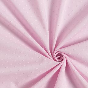 Bomullsbatist Dobby – rosa, 
