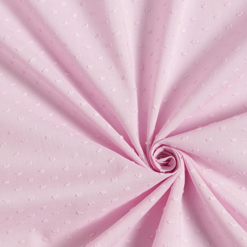 Bomullsbatist Dobby – rosa, image number 1