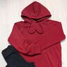 Alpfleece Mjuk sweat Enfärgat – kaminrött,  thumbnail number 12