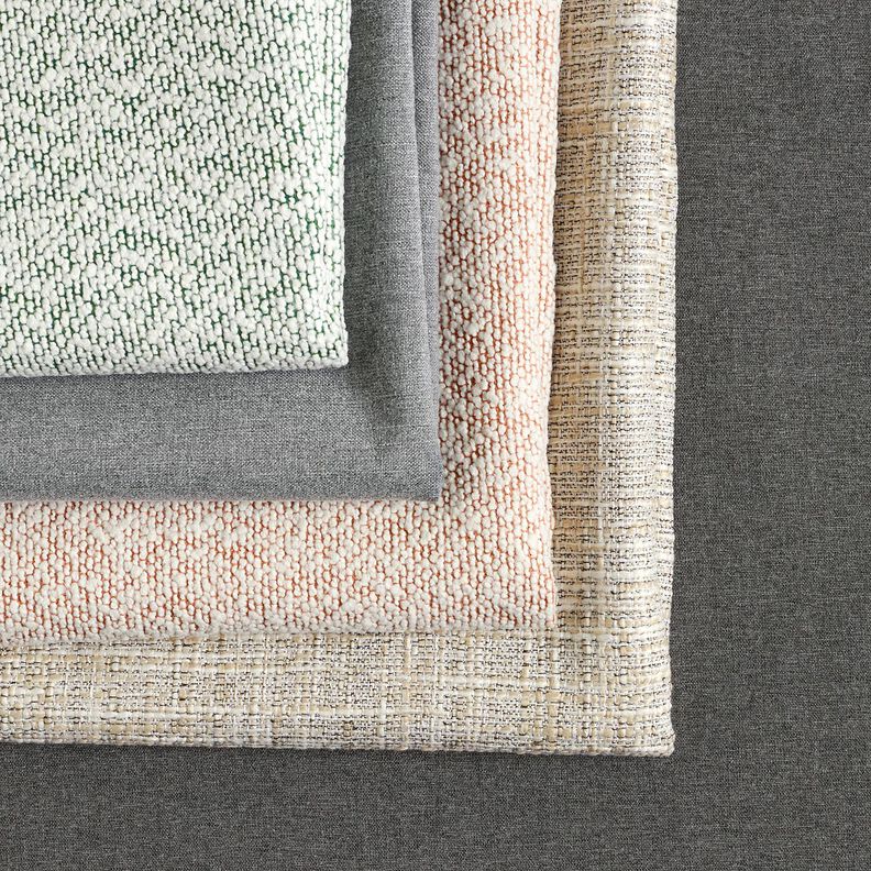 Outdoortyg Fin bouclé – grön/yllevit,  image number 5