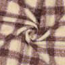 Stickad Bouclé Check – grön/yllevit,  thumbnail number 3