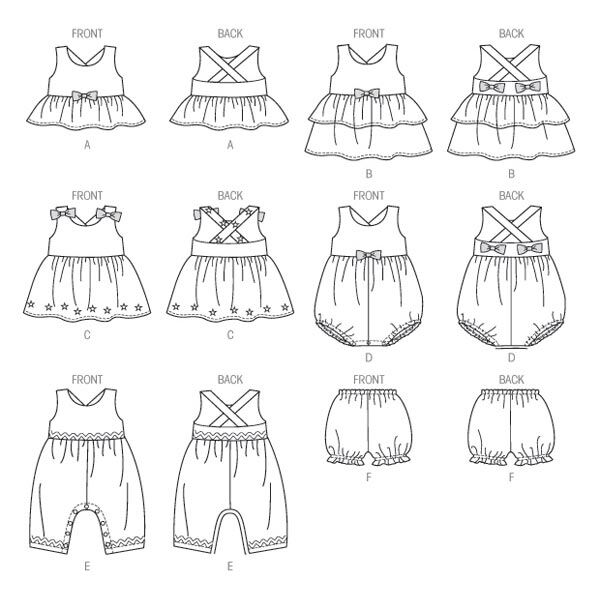 Babyklänning, McCalls 6944 | 71 - 102,  image number 9