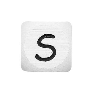 Träbokstäver S – vit | Rico Design, 