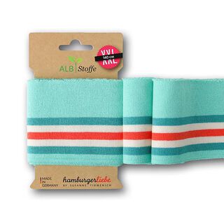 GOTS Ribbade muddar CUFF ME POLO [140 cm | 7,5 cm]  | Albstoffe | Hamburger, 