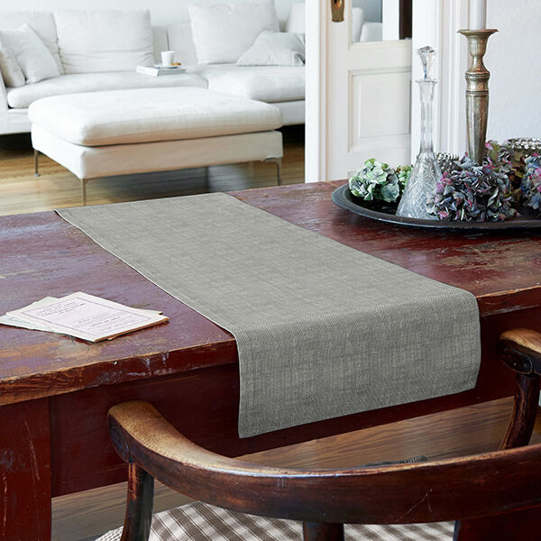 Dekorationstyg Jute Enfärgat 150 cm – grått, image number 7