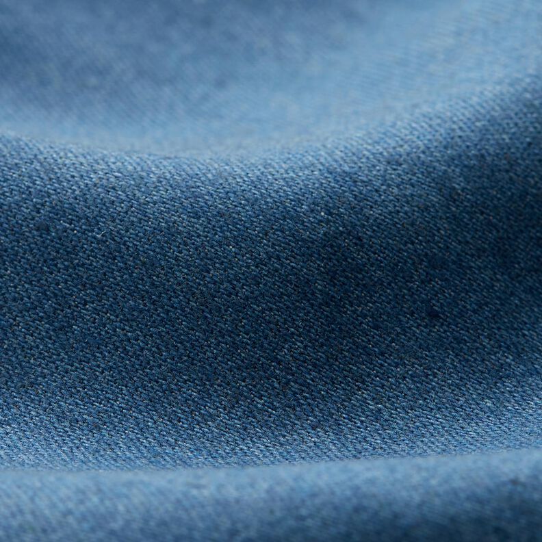 Denim bomullsmix medium – jeansblå,  image number 2