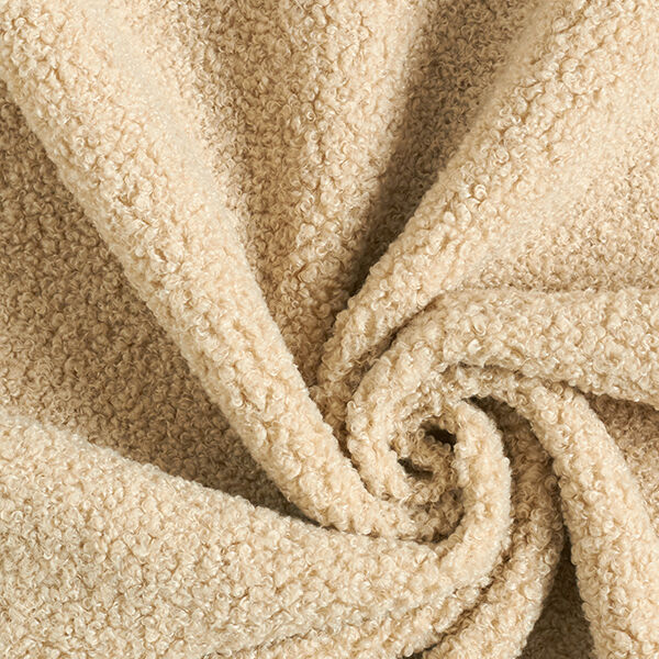 Dekorationstyg teddy – mörkbeige,  image number 3