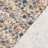 Viskosjersey Blommor och grenar digitaltryck – sand/turkos,  thumbnail number 4