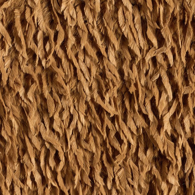 Fuskpäls Fjädrar enfärgat | Katia Fabrics – moka, image number 1