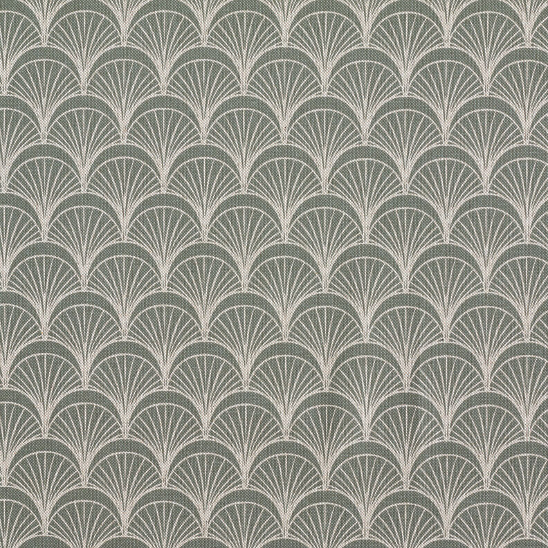 Dekorationstyg Halvpanama Eleganta rosettsolfjädrar – natur/vass,  image number 1