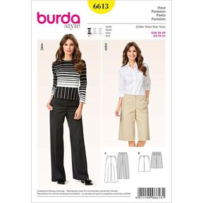 Byxor, Burda 6613, 