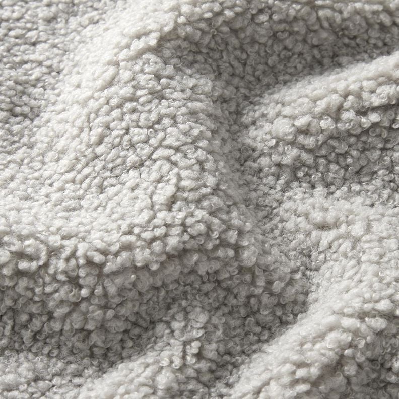 Stoppningstyg fårskinnslook – silvergrå,  image number 2