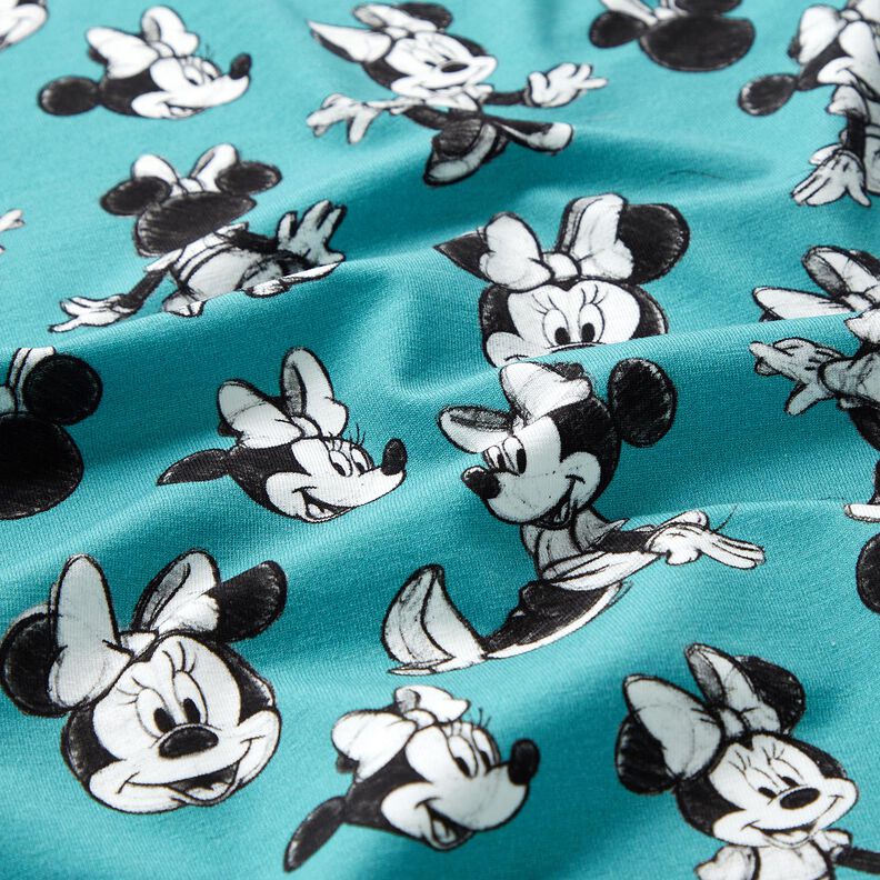 Bomullsjersey Mimmi Pigg | Disney – ljusblå,  image number 2
