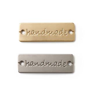 pins "handmade" [ 3 x 1 cm ] | Prym – silver metallic/guld, 