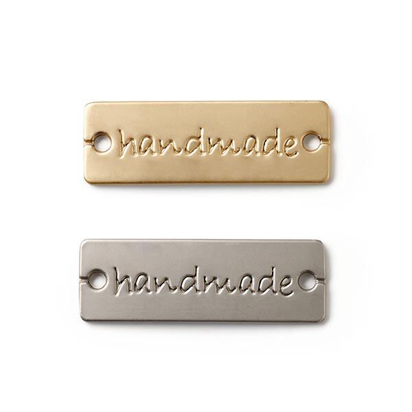 pins "handmade" [ 3 x 1 cm ] | Prym – silver metallic/guld,  image number 1