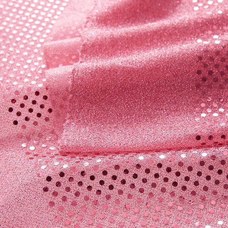 Paljettyg Små prickar – rosa,  image number 3