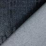 Viskosjeans i reptilstil – svartblå,  thumbnail number 4