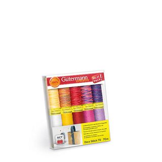 Sytrådsset Deco Stitch 70 [10 spolar vardera 70m] | Gütermann, 
