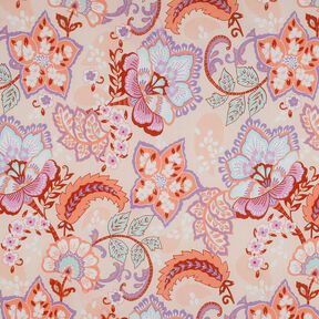 Bomullsvoile Stella | Nerida Hansen – apricot/lavender, 