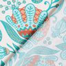 Viskos Voile Ibiza blommor – ljusbeige,  thumbnail number 4