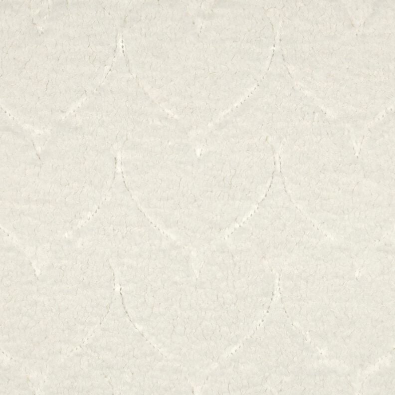 Fuskpäls hjärtmönster | Poppy Fabrics – yllevit,  image number 1