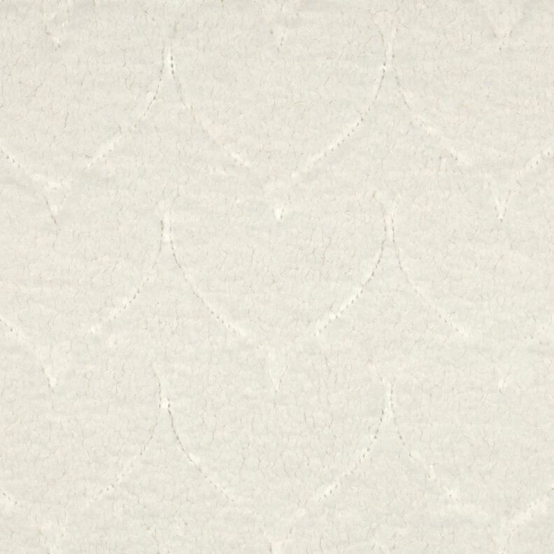 Fuskpäls hjärtmönster | Poppy Fabrics – yllevit, image number 1